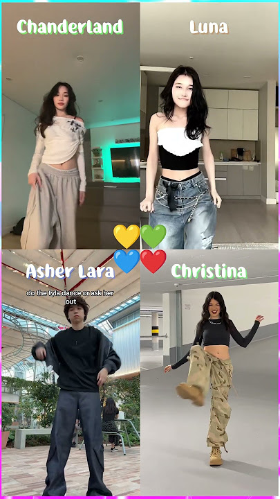 (da da daa) Chanderland x Luna Mccall x Asher Lara x Christina Patakas #dance #shorts