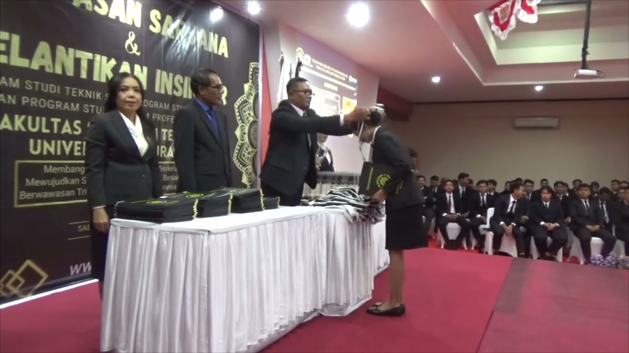 YUDISIUM & PELANTIKAN INSINYUR FAKULTAS SAINS DAN TEKNOLOGI UNR TAHUN 2025 ok