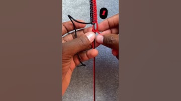 Is this the easiest bracelet ever #diy #bracelet #handmade #craft #art #knot #tutorial #diycrafts