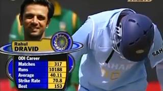 Rahul Dravid 74 vs South Africa 1st ODI 2007 @ Belfast