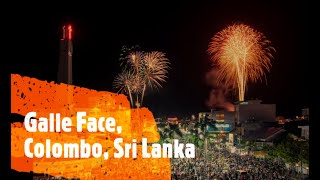 Sri Lanka's Fireworks / New Year Celebration 2019 / Colombo / Galle face / Flashback Music