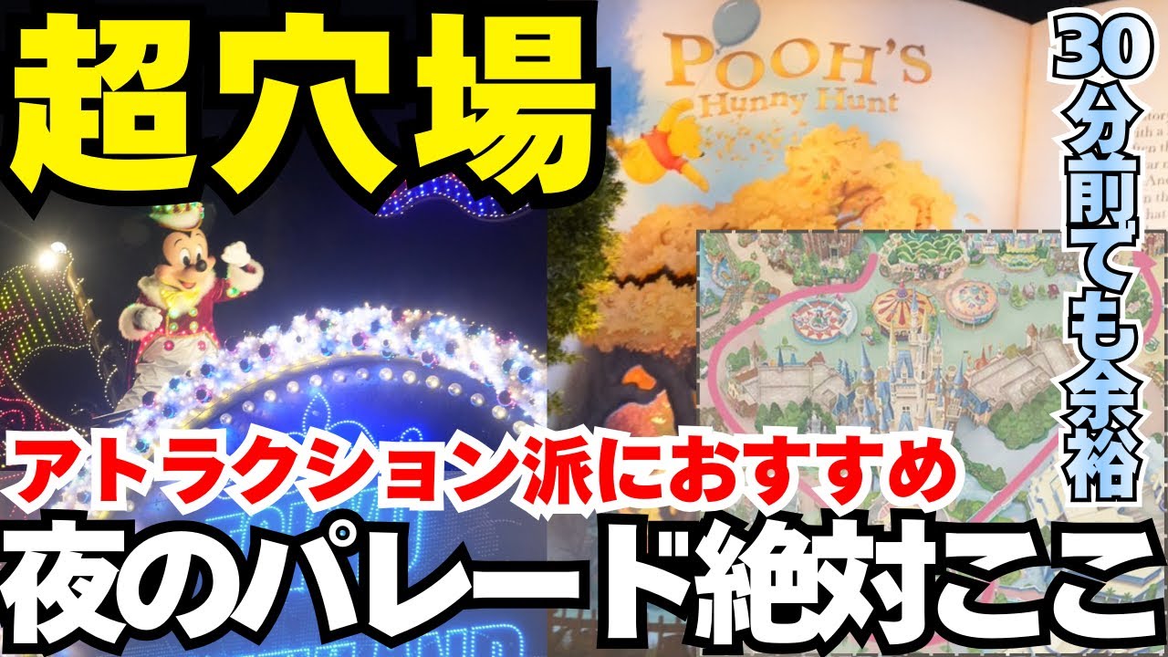 【パレード初心者必見】エレクトリカルパレードを短い待ち時間・最高のロケーションで鑑賞する方法