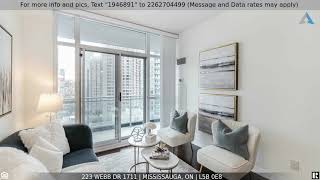 Priced at $549,900 - 223 Webb Dr 1711, Mississauga, ON L5B 0E8