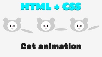 Creating an Animated Cat with HTML and CSS in 8 Minutes: Step-by-Step Guide