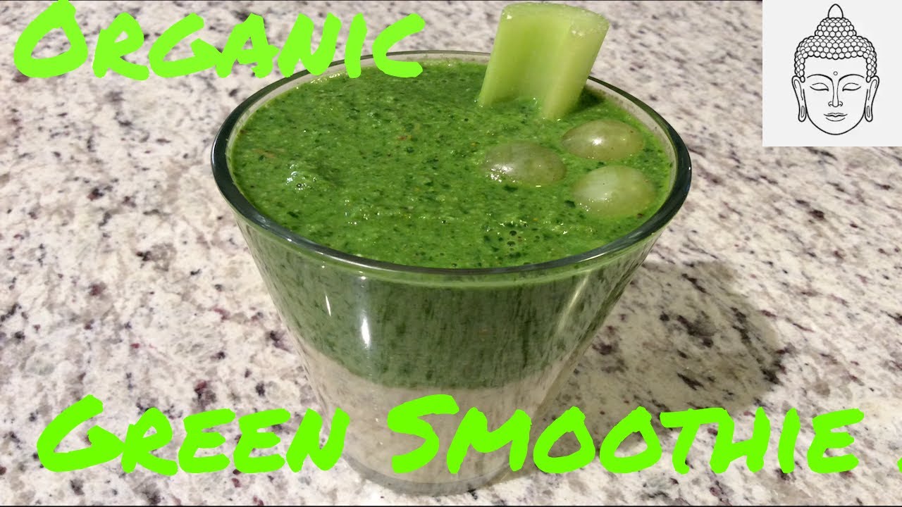 Green Smoothie for Glowing Clear Skin and Shiny Hair Kale & Celery