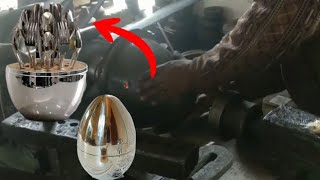 amazing design of steel cutlery stand full manufacturing process Net Worth