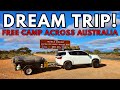 Free camp across australia  dream trip travelling state to state in a camper trailer