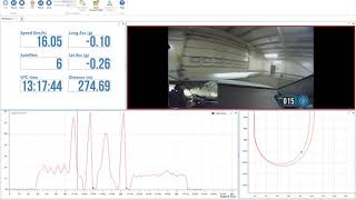 70km/h Indoor ABS braking test using VBOX Indoor Positioning System