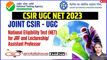 CSIR UGC NET Recruitment 2023:Exam Pattern and Syllabus,