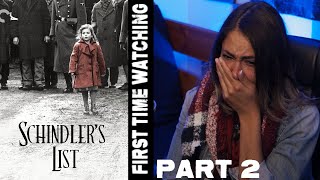 SCHINDLER'S LIST (PART 2) FIRST TIME WATCHING | MOVIE REACTION