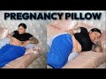 🤰🏽 PREGNANCY MUST HAVE! HOW TO USE A PREGNANCY PILLOW | MOM COZY F-SHAPED PREGNANCY PILLOW