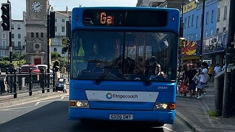 *GX06 DWY*Stagecoach South East 06Reg Dennis Dart SLF Plaxton Pointer 2