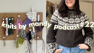 my finished lumme and spring knitting plans | knits by mandy podcast #22 screenshot 1