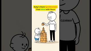 Why Babies Stare at You (The Brain Sync Explanation) #Psychology #Parenting