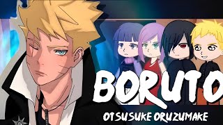 react to Boruto |Uzumaki and Uchiha FAMILY| Two blue vortex||gacha club||