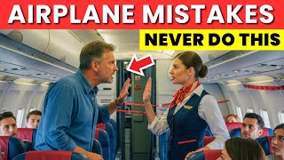 20 Dangerous Airplane Mistakes You Need To AVOID at all Costs