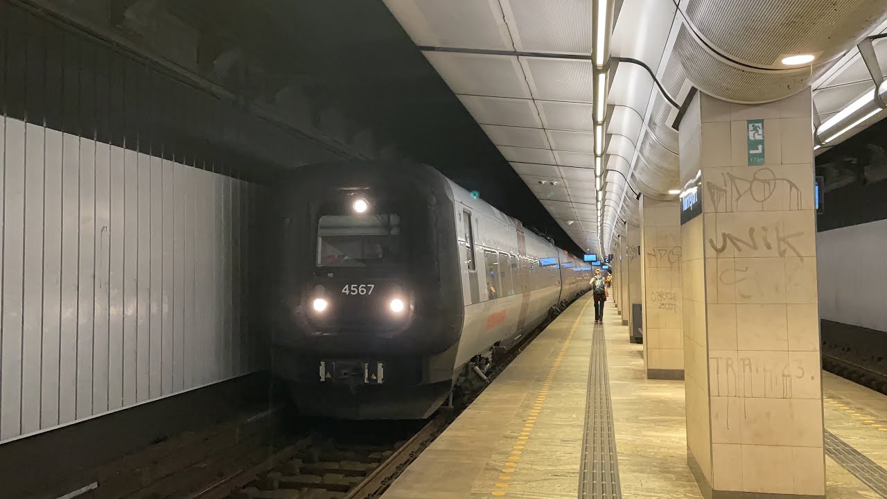 Tog i Nørreport del 2 | Train in Nørreport part 2