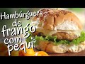 Hambúrguer de frango com pequi - Pirenópolis-GO - Viajando no hambúrguer...