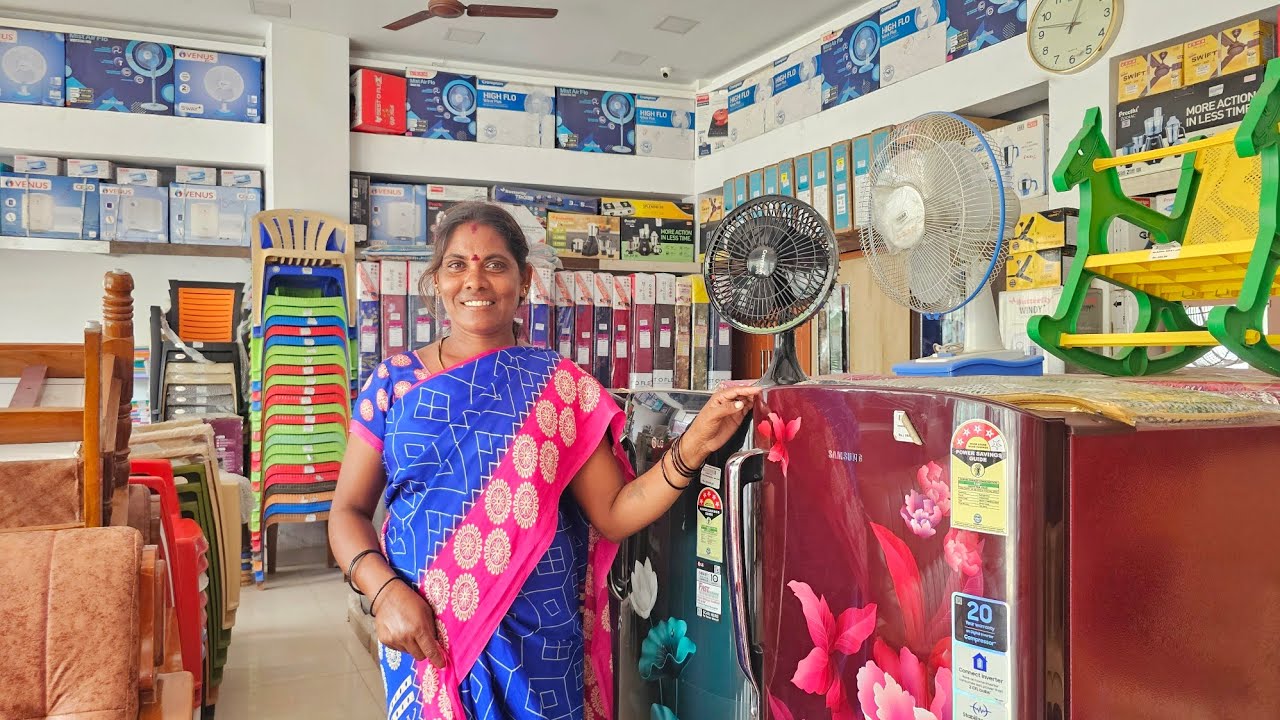 வீட்டுக்கு என்ன பொருள் வாங்க வந்து இருக்கேன்னு பாருங்க மக்களே