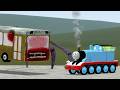 MONSTER CARS: THOMAS THE TRAIN FIGHTS AGAINST A FLESHY BUS MONSTER - A CLASSIC BATTLE IN GARRY'S MOD