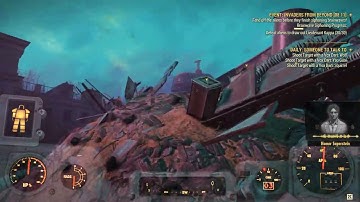 Fallout 76: Invaders From Beyond Alien Invasion Gameplay