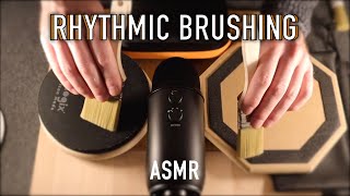 ASMR Rhythmic Brushing & Tapping (No Talking)