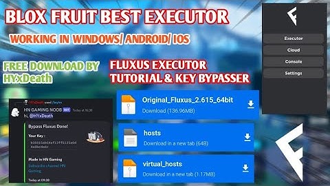 New Update How To Download Fluxus Executor & Use It / Key Bypass Of Fluxus Full Tutorial