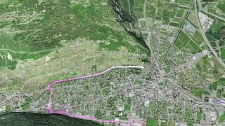 Marathon Des Terroirs Du Valais Bcvs - Parcours Semimarathon 2024