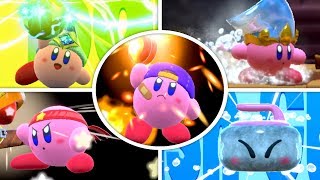 Kirby Star Allies - All Copy Abilities (So Far)