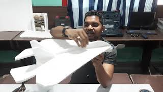 Aerodynamic principle and its Working in designing a fighter jet  plane prototype.