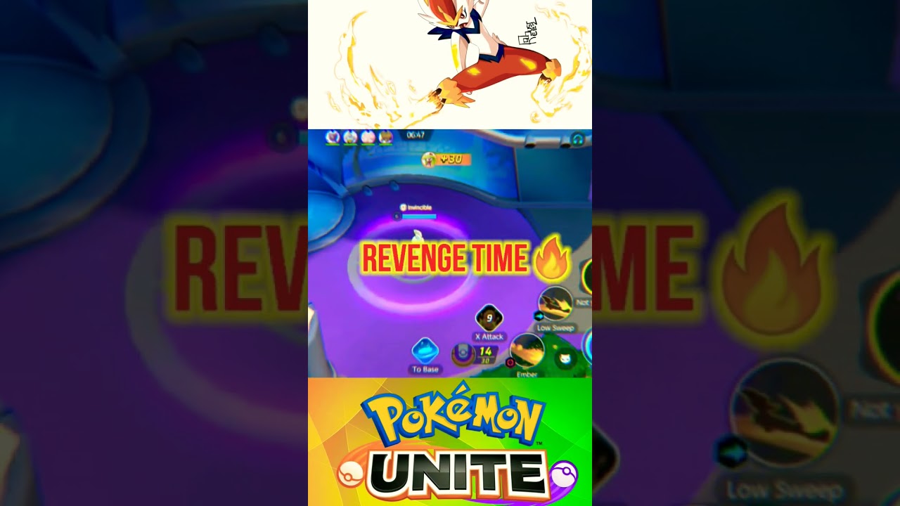 Cinderace vs Cinderace|| Revenge of Cinderace 🔥💪||Pokemon unite