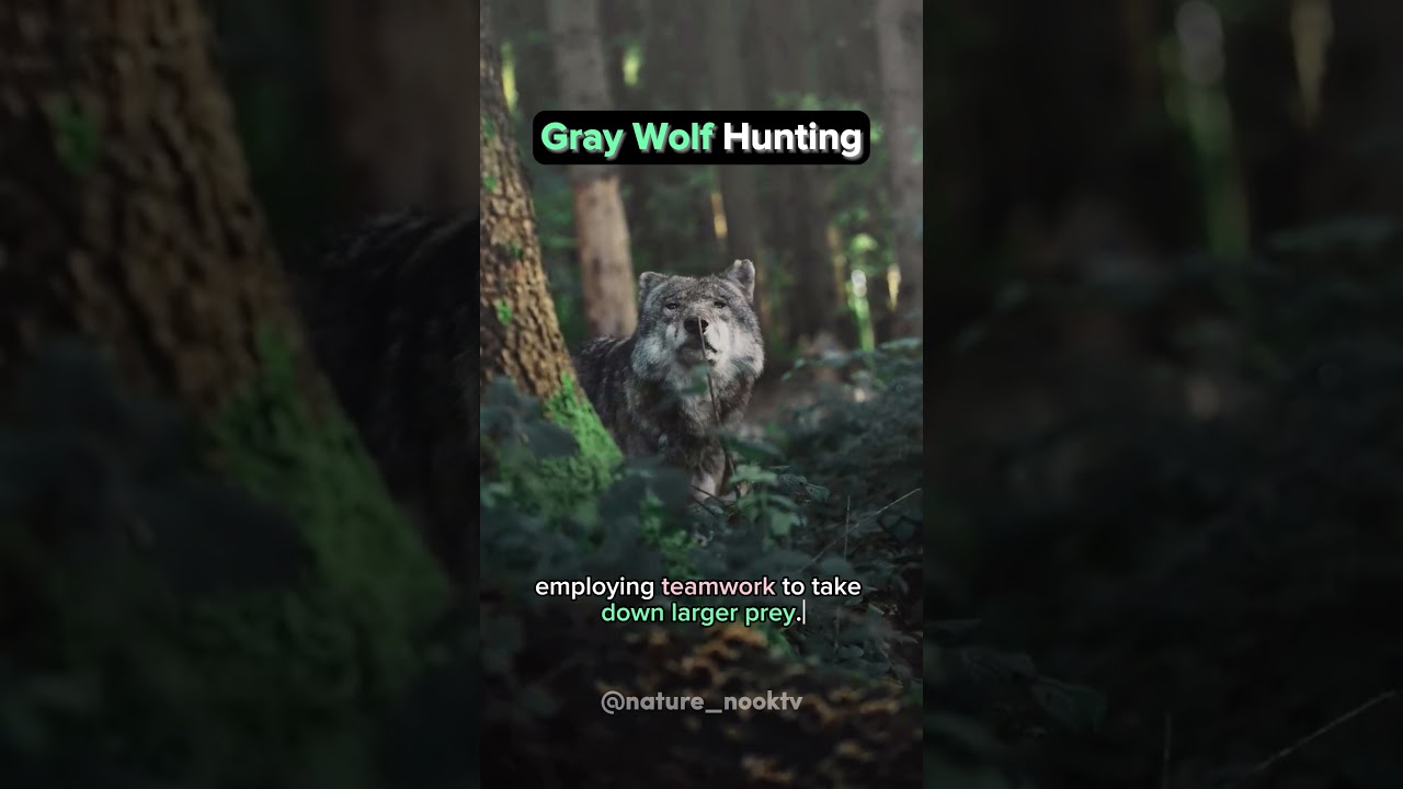 Gray Wolf Hunting