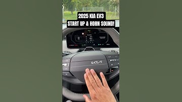 2025 KIA EV3 START UP & HORN SOUND! #hornsound #kia #startup #catchingcars #carhorn #carstart #ev3