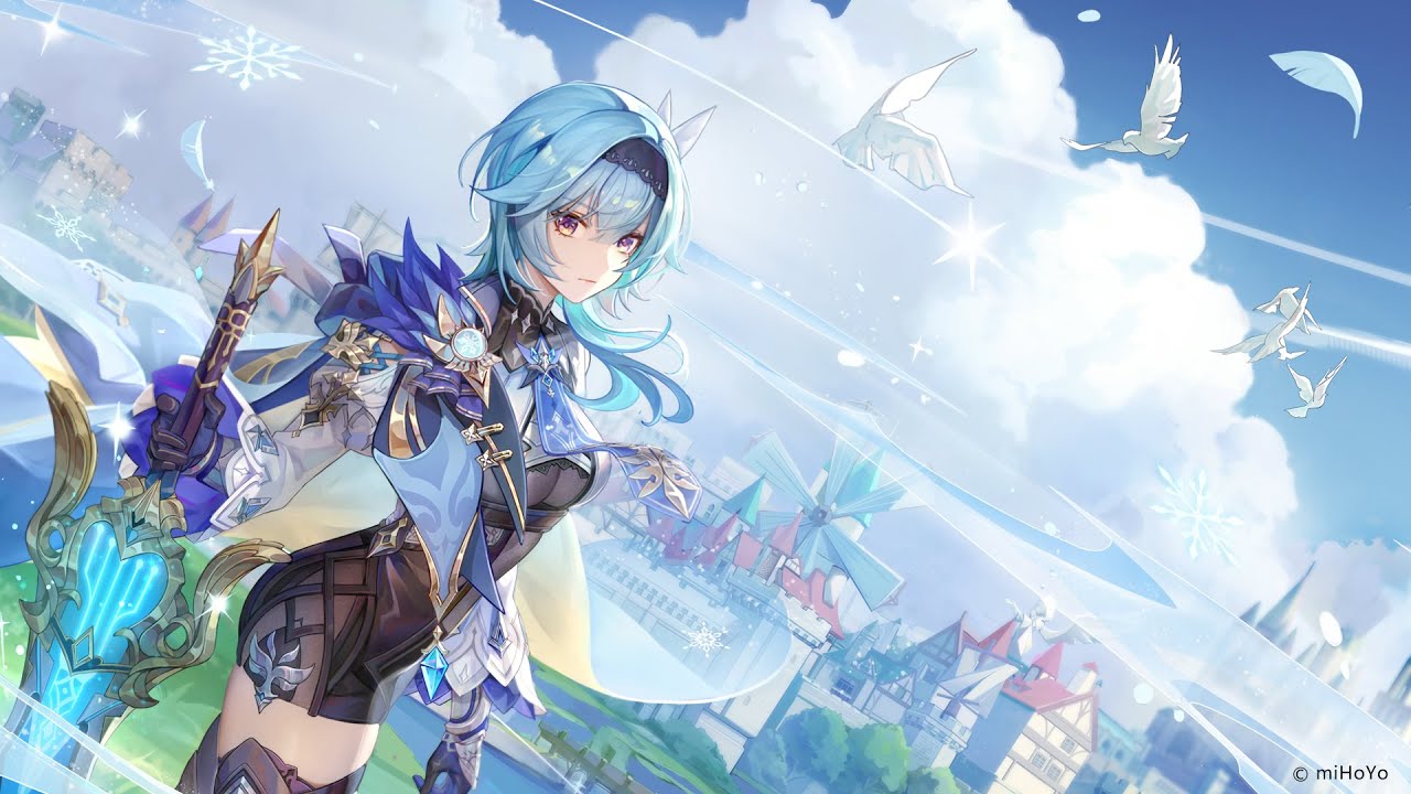 Eula C1 Snow-Tombed Starsilver R1 45sec Clear  VS 2.8 Ruin Serpent