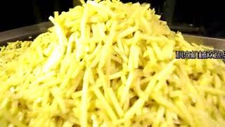 Video of French fries machine exported to Macedonia