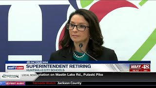 Huntsville School board members react to superintendent's plan to retire