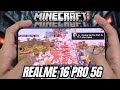 REALME 16 PRO 5G Test game Minecraft | Dimensity 7300 Max