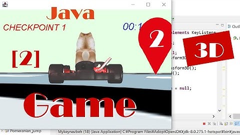 Java 3D: How to Put a Viewpoint Just Behind a Kart (with Source Code)