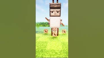 Attack Robot in Minecraft! #shorts