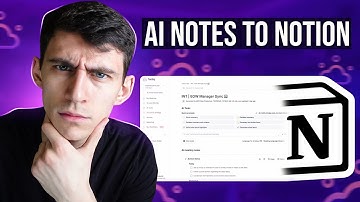 The BEST Free AI-Powered Notes Generator + Notion Integration