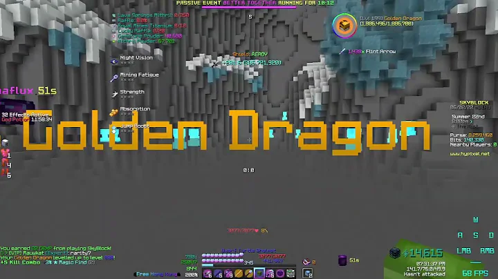 Finally Golden Dragon Lvl 200