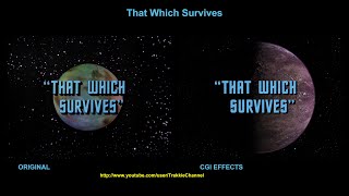 Star Trek - That Which Survives - visual effects comparison