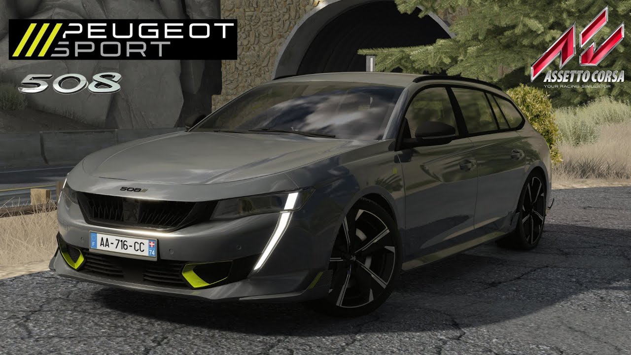 2020 Peugeot 508 PSE SW L.A Canyons Test Drive - Assetto Corsa