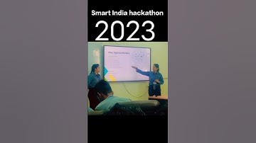 Smart India hackathon presentation #smartindiahackathon #vbspuuniversity