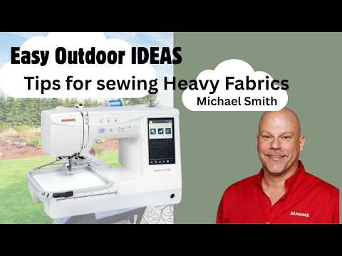 [EN] 3 Easy Outdoor Sewing Projects + Tips for Sewing Heavy Vinyl