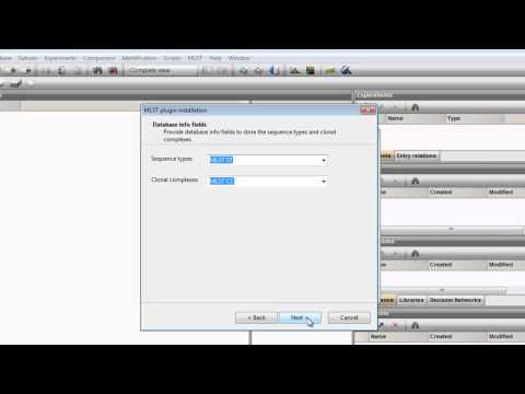 Installation of the MLST online plugin (BioNumerics 6)