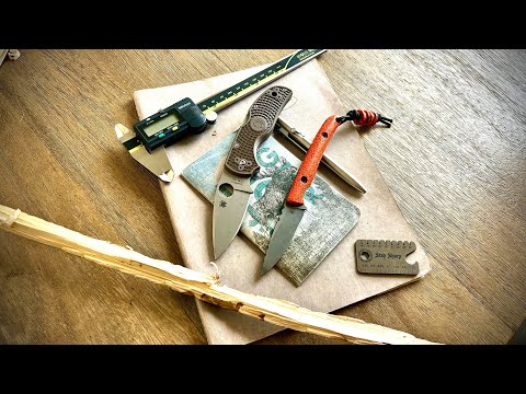 Knife Testing Process For My Reviews/15V Edge Grit Update! @SpydercoKnivesOfficial Native 5 LW