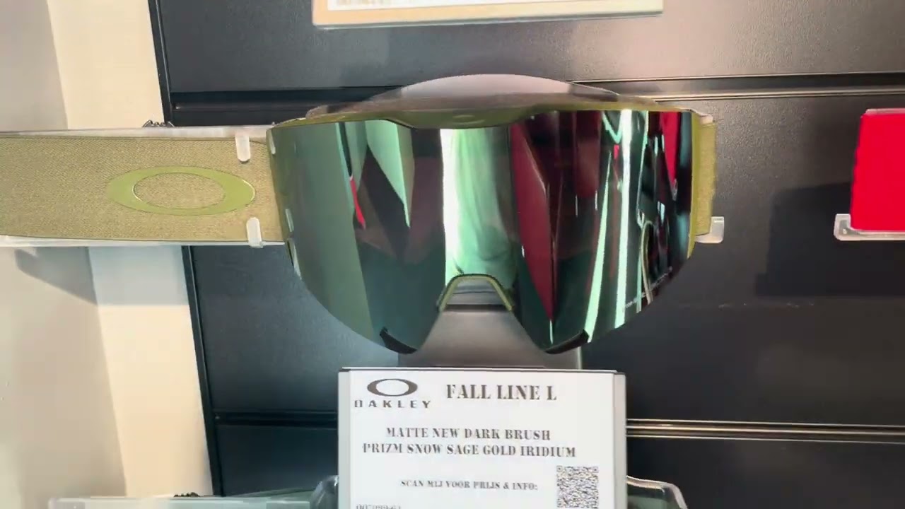 Oakley Fall Line L - Matte New Dark Brush - Prizm Sage Gold