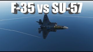 F-35 vs SU-57 DOGFIGHT screenshot 5