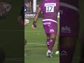 Max Ojomoh sliding in for the try 🛝 | #PREMRugby